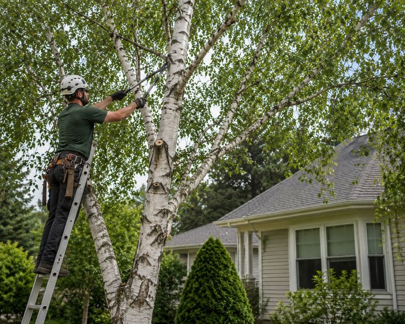Birch Tree Pruning in Allentown, PA