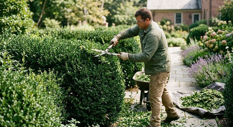 Evergreen Hedge Trimming in Aiken, SC