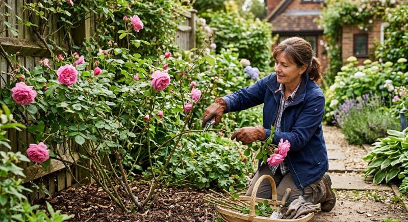 Rose Bush Pruning in Aiken, SC