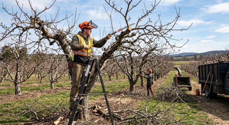 Apple Tree Pruning in Allentown, PA