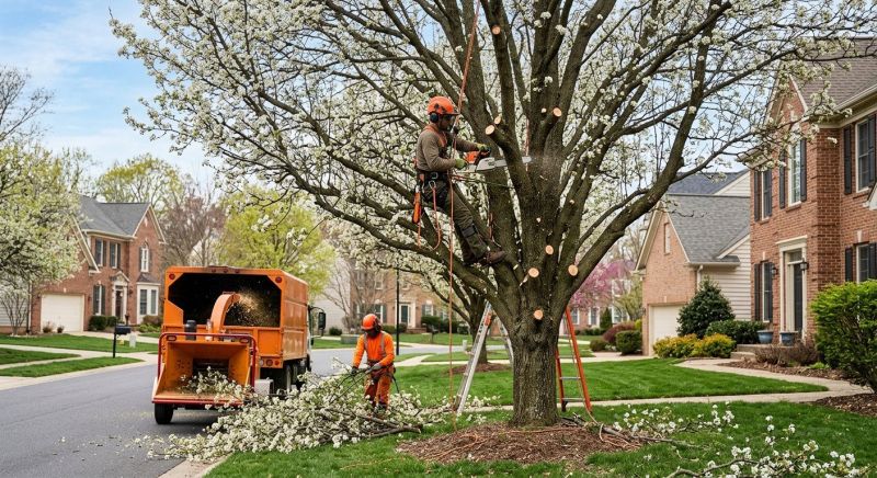 Bradford Pear Tree Pruning in Pottstown, PA