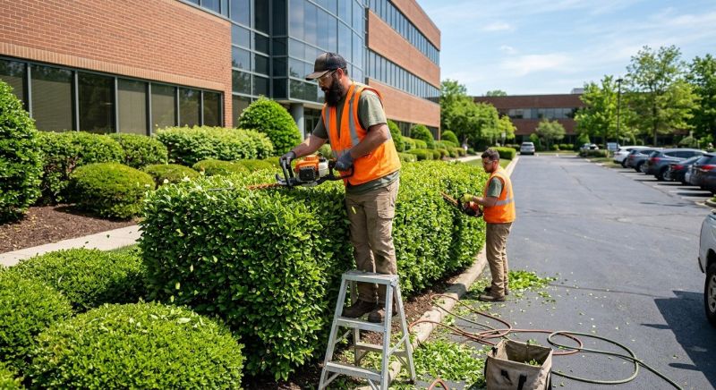 Commercial Shrub Trimming in Rockwall, TX