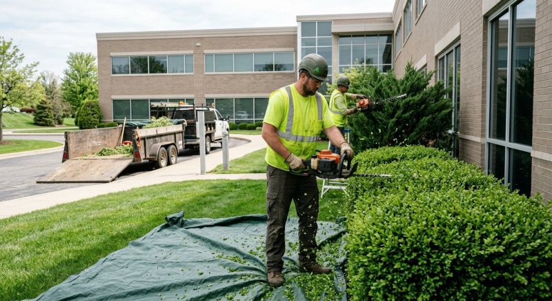 Commercial Shrub Trimming in Rockwall, TX