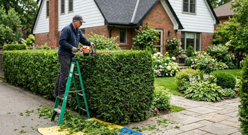 Hedge Pruning in Rockwall, TX