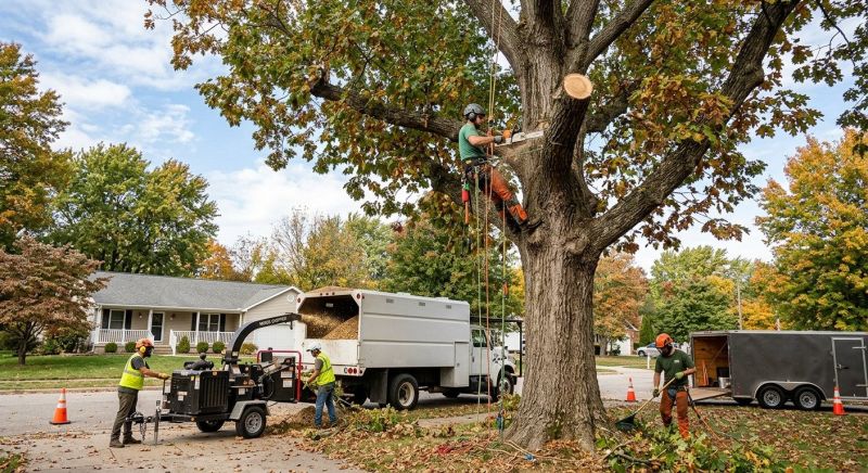 Hickory Tree Trimming in Doylestown, PA