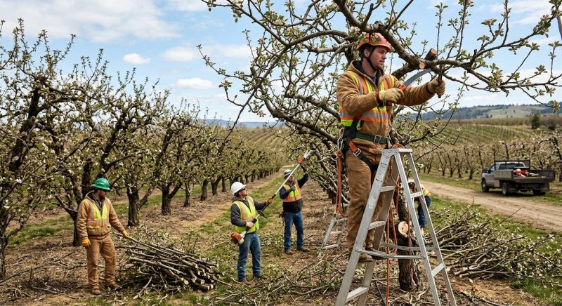 Orchard Tree Pruning in Doylestown, PA