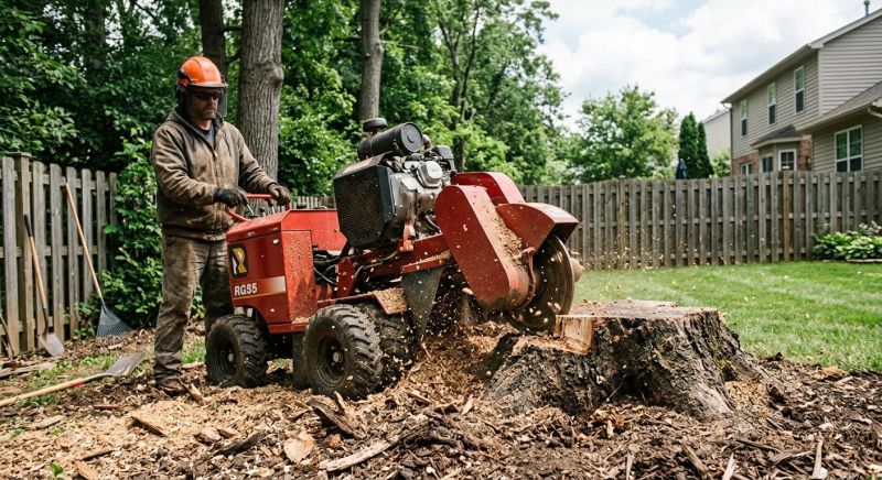 Stump Removal Service in Calvert County, MD