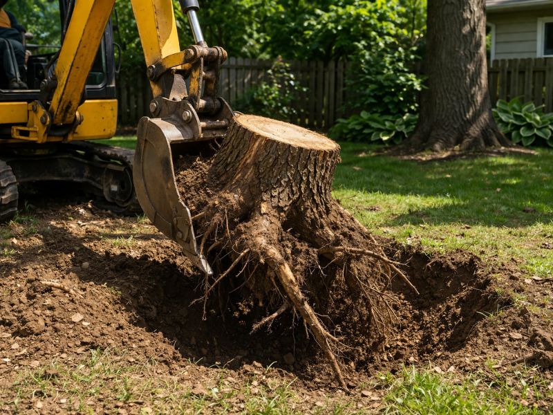Tree Stump Removal in Waldorf, MD